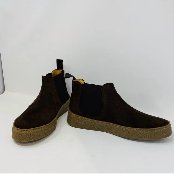 BARNEYS NEW YORK**Brown Suede Booties US 8 - Picture 2 of 6